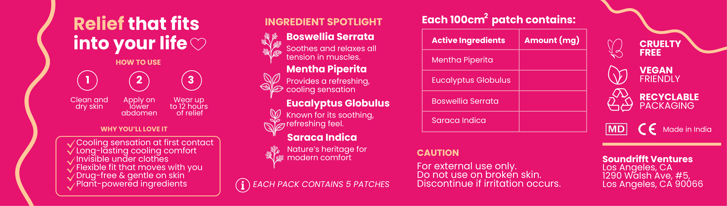 Kayani pack, back: how to use and ingredients